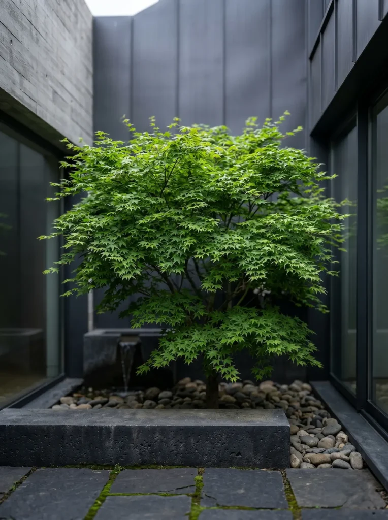 Arce Japones En Patio Ingles La Arquitectura Del Límite Cómo El Paisajismo De Autor Revaloriza El Espacio Mínimo