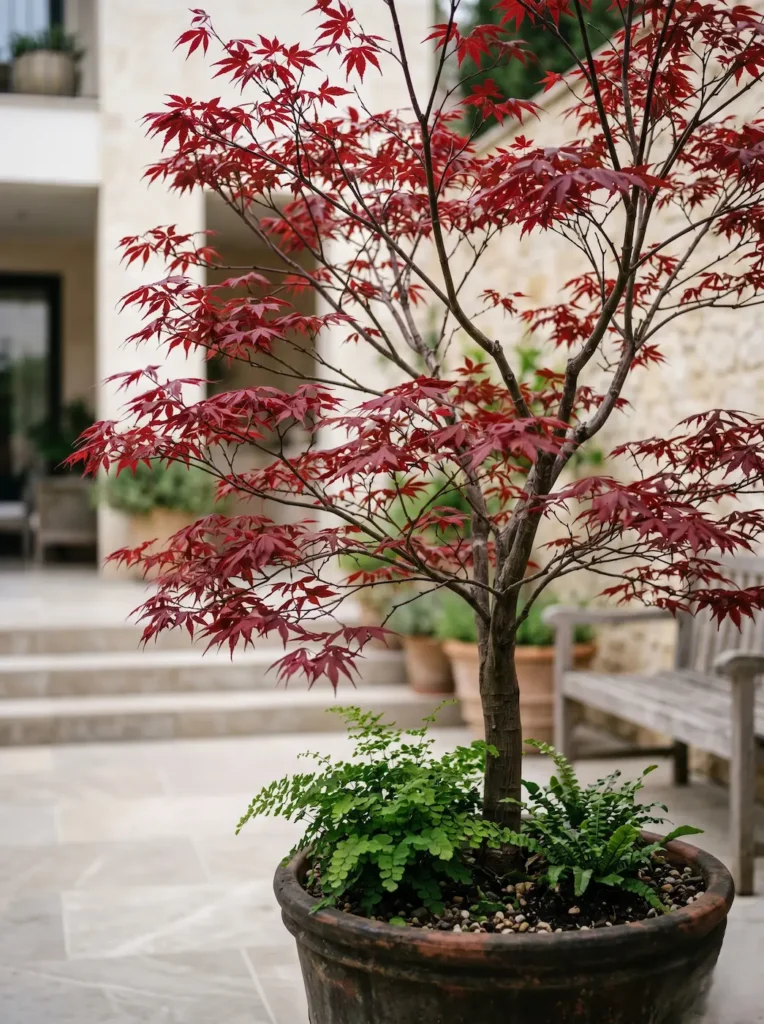 Arce Japonés En Terraza Árboles Para Terraza Especies Ideales Y Cultivo En Maceta