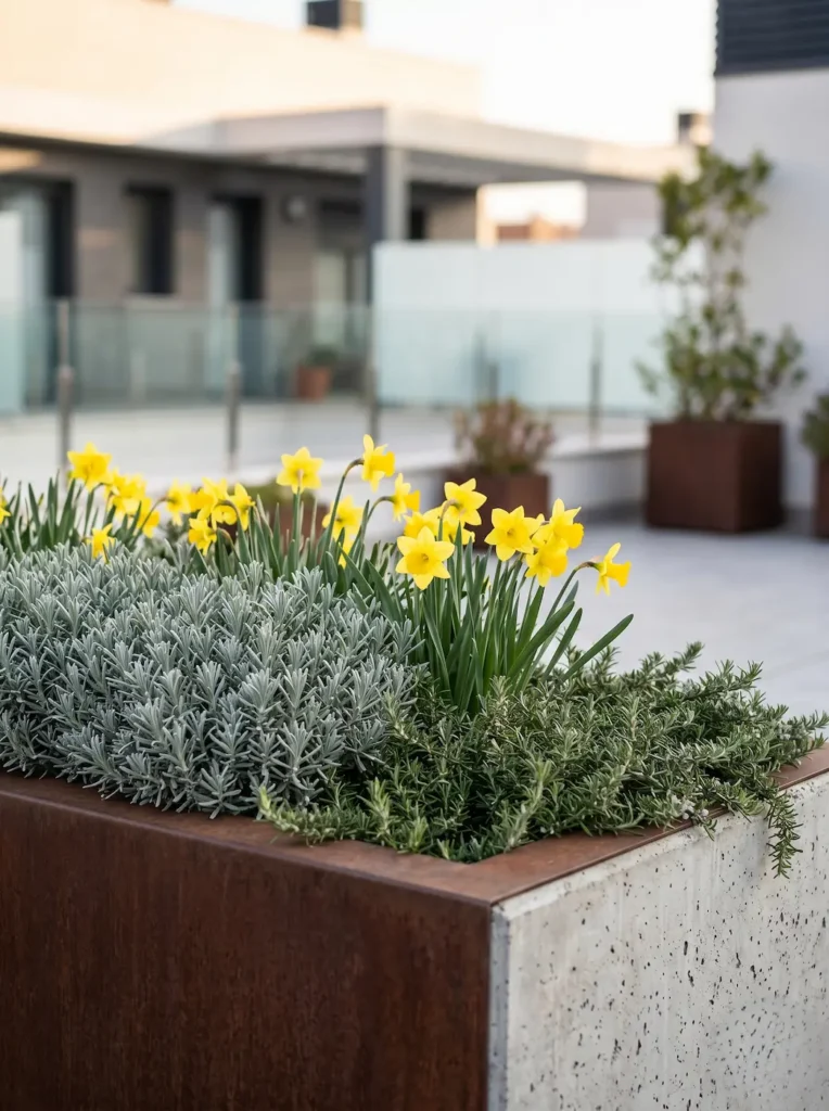 aromáticas y narcisos | jardinesconestiloes Aromáticas Y Narcisos Plantas Para Patio Andaluz La Selección Botánica Para Un Diseño De Excelencia