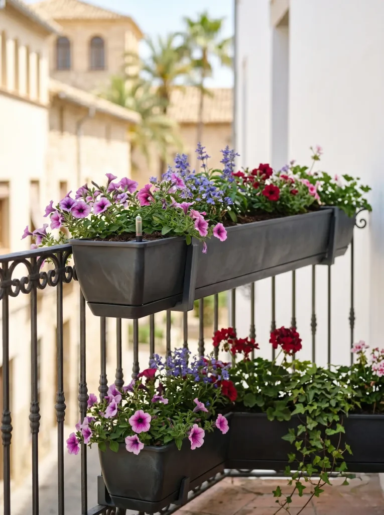 Balcon Con Jardineras Colgadas Y En Suelo El Umbral Del Aire Estrategias Para Maximizar El Balcón Urbano