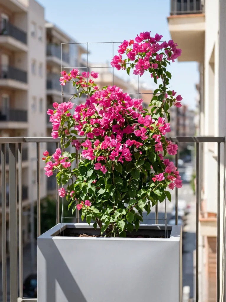 buganvilla en terraza | jardinesconestiloes Buganvilla En Terraza Plantas Para Terrazas Soleadas El Reto Del Calor En La Orientación Sur