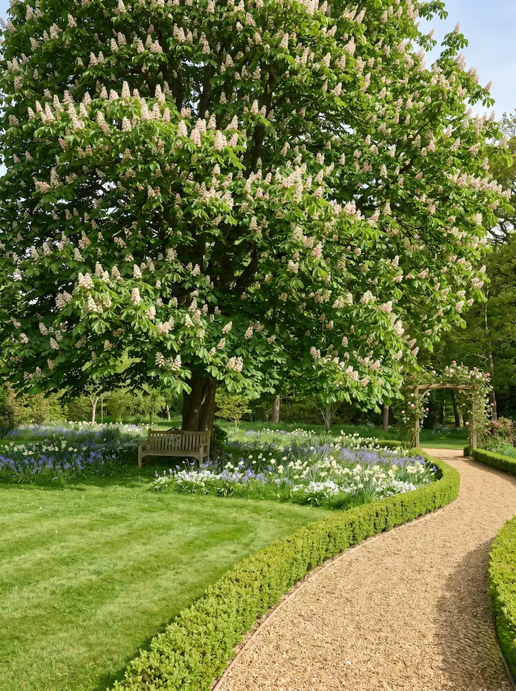 castaño de indias centenario en jardín | jardinesconestiloes Castaño De Indias Centenario En Jardín Los Guardianes Del Tiempo Cómo Diseñar El Paisaje Alrededor De Un árbol Singular