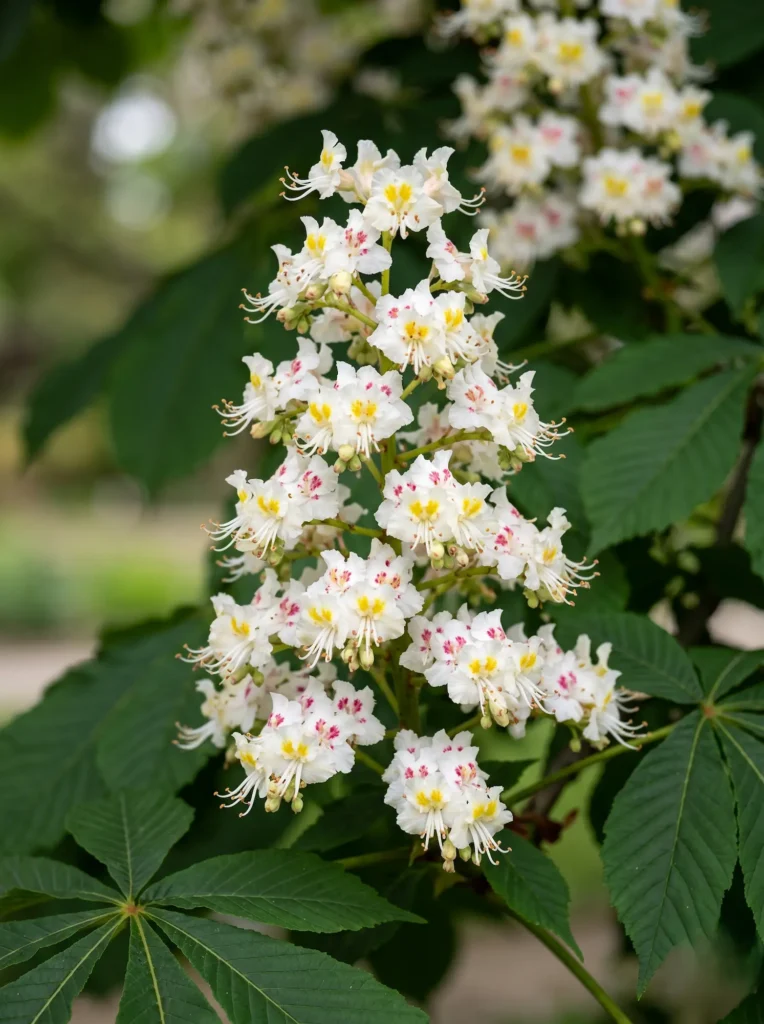 Castaño De Indias Flor Castaño De Indias aescuslus Hippocastanum La Majestuosidad Clásica Y La Sombra Arquitectónica