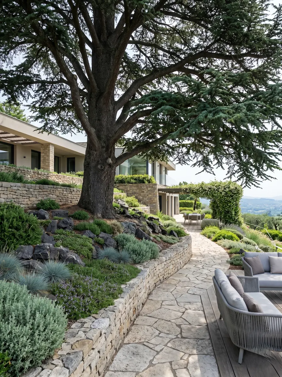 cedro atlantica centenario en jardin | jardinesconestiloes Cedro Atlantica Centenario En Jardin Los Guardianes Del Tiempo Cómo Diseñar El Paisaje Alrededor De Un árbol Singular
