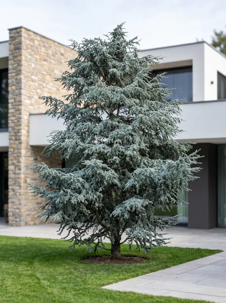 cedro atlántica glauca | jardinesconestiloes Cedro Atlántica Glauca Coníferas Para Jardín Arquitectura Orden Y Diseño De Excelencia