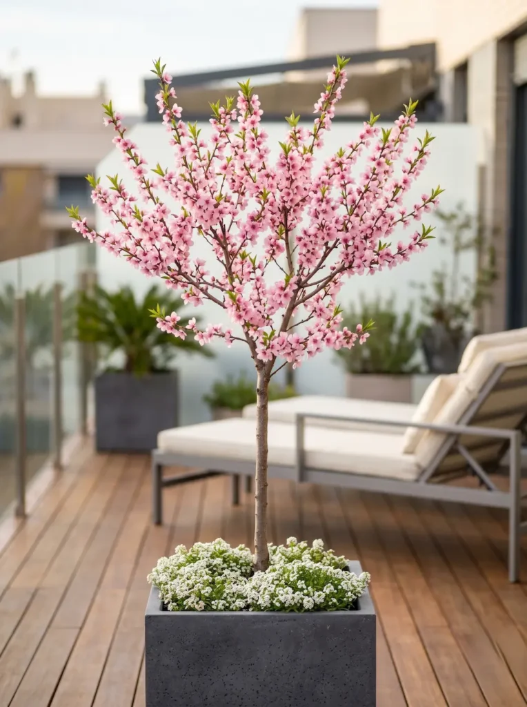 Cerezo En Flor Terraza Árboles Para Terraza Especies Ideales Y Cultivo En Maceta