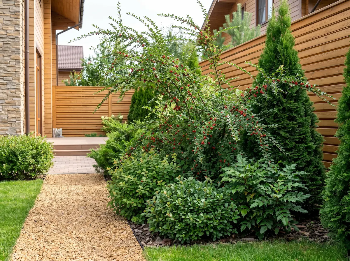 cotoneaster franchetii | jardinesconestiloes Cotoneaster Franchetii Cotoneaster En El Diseño Exterior Estructura Tapizante Y Fructificación Invernal