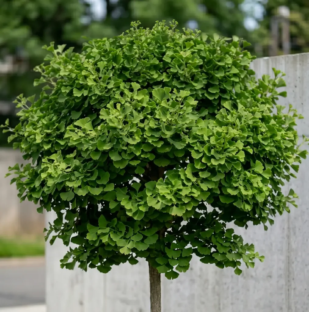 detalle ginkgo globe copa | jardinesconestiloes Detalle Ginkgo Globe Copa Ginkgo Biloba El Legado Ancestral Y La Escenografía Dorada