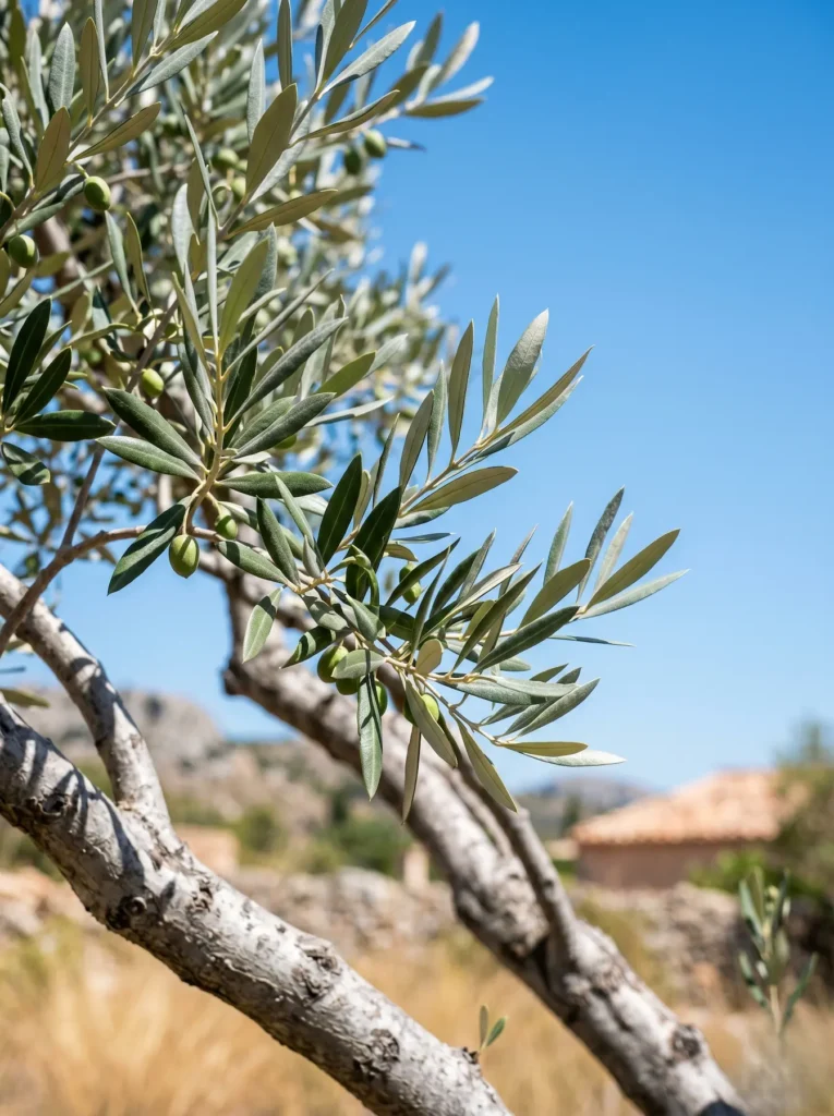 Detalle Olivo Hoja Rama La Esencia Del Sur Cómo Crear Un Jardín Mediterráneo