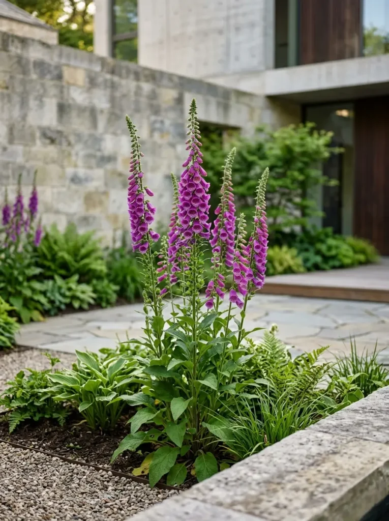 digitalis purpurea | jardinesconestiloes Digitalis Purpurea La Cronología Del Paisaje Planificación Botánica Y Ciclos Vitales
