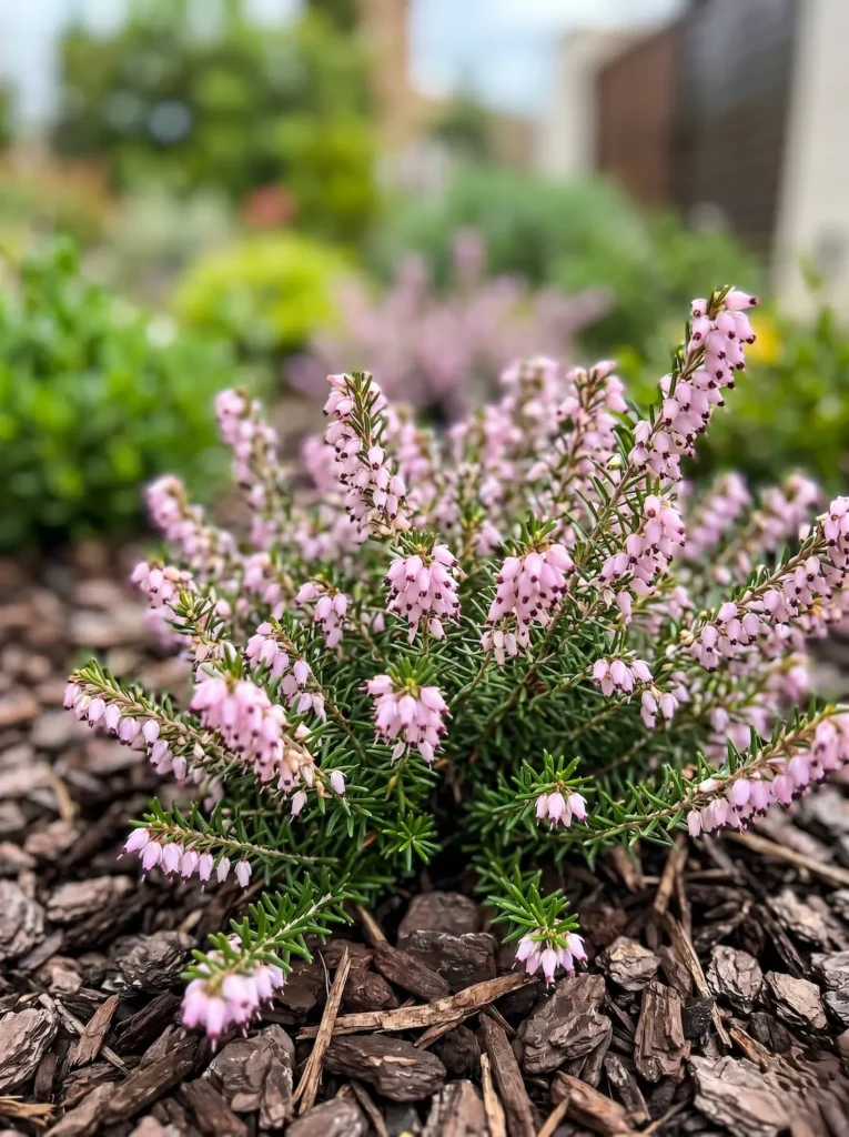 Erica Dayaenensis Detalle Brezo De Invierno Erica X Darleyensis La Persistencia Del Color En El Letargo