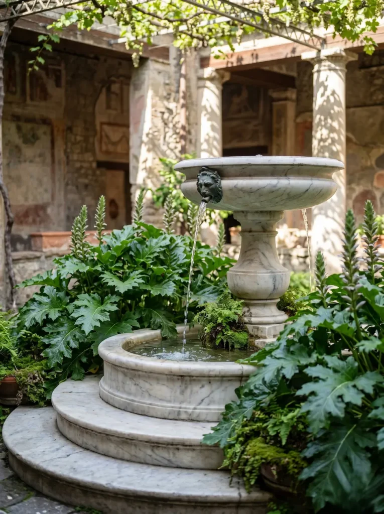 fuente patio romano | jardinesconestiloes Fuente Patio Romano El Jardín Romano La Arquitectura Del Otium Y El Dominio Del Paisaje