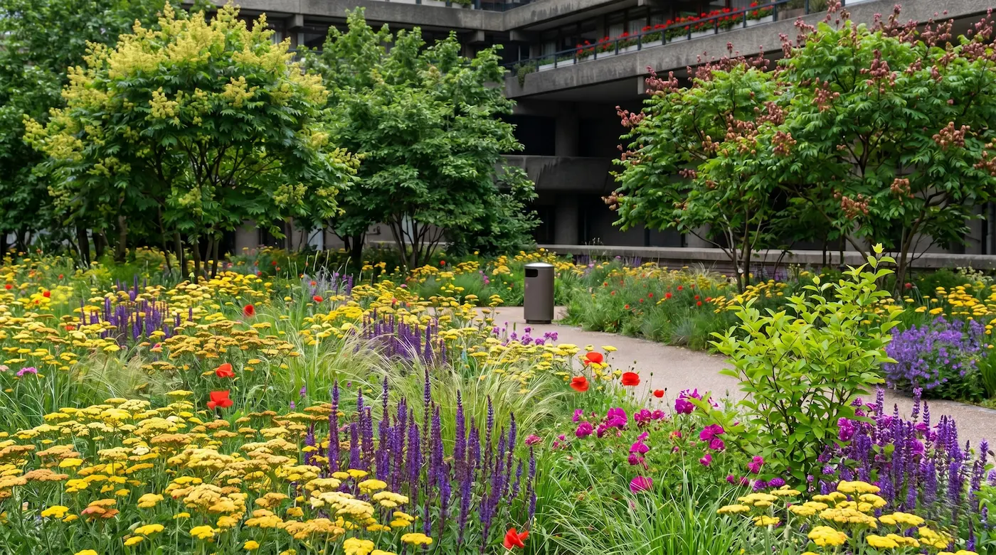 jardín urbano naturalista panoramica | jardinesconestiloes Jardín Urbano Naturalista Panoramica El Naturalismo Adaptativo Ecosistemas Estructurados Y Mínima Intervención
