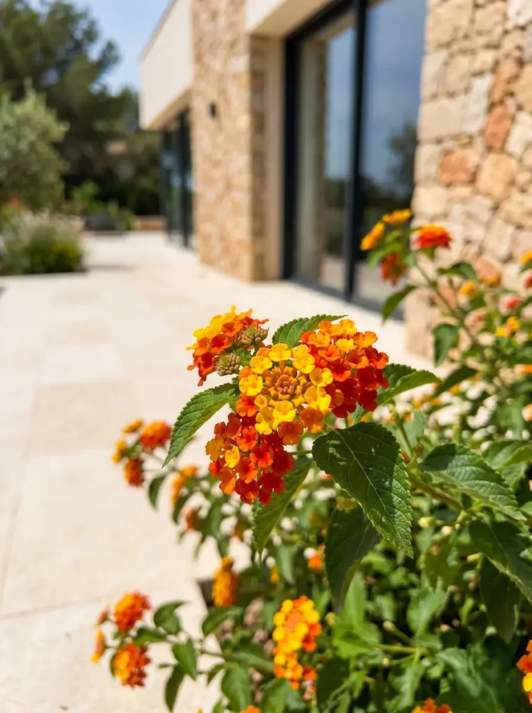 lantana primer plano | jardinesconestiloes Lantana Primer Plano El Triunfo De La Luz Estética Y Dureza Bajo El Sol