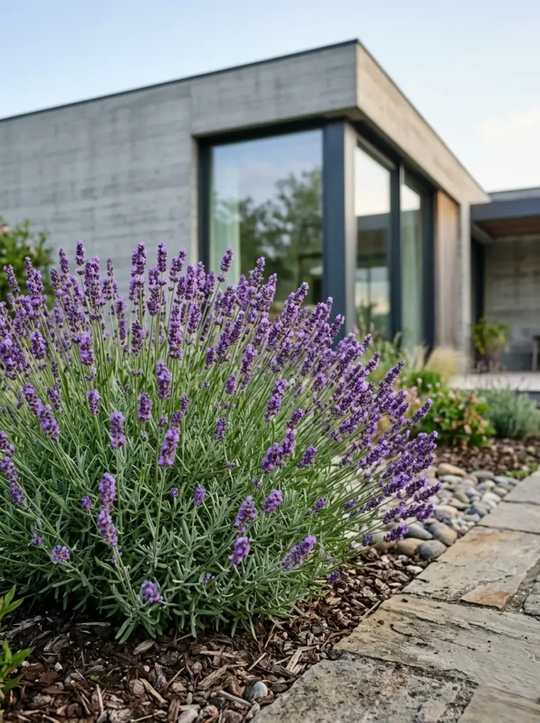 lavanda en jardín de anuales | jardinesconestiloes Lavanda En Jardín De Anuales La Cronología Del Paisaje Planificación Botánica Y Ciclos Vitales
