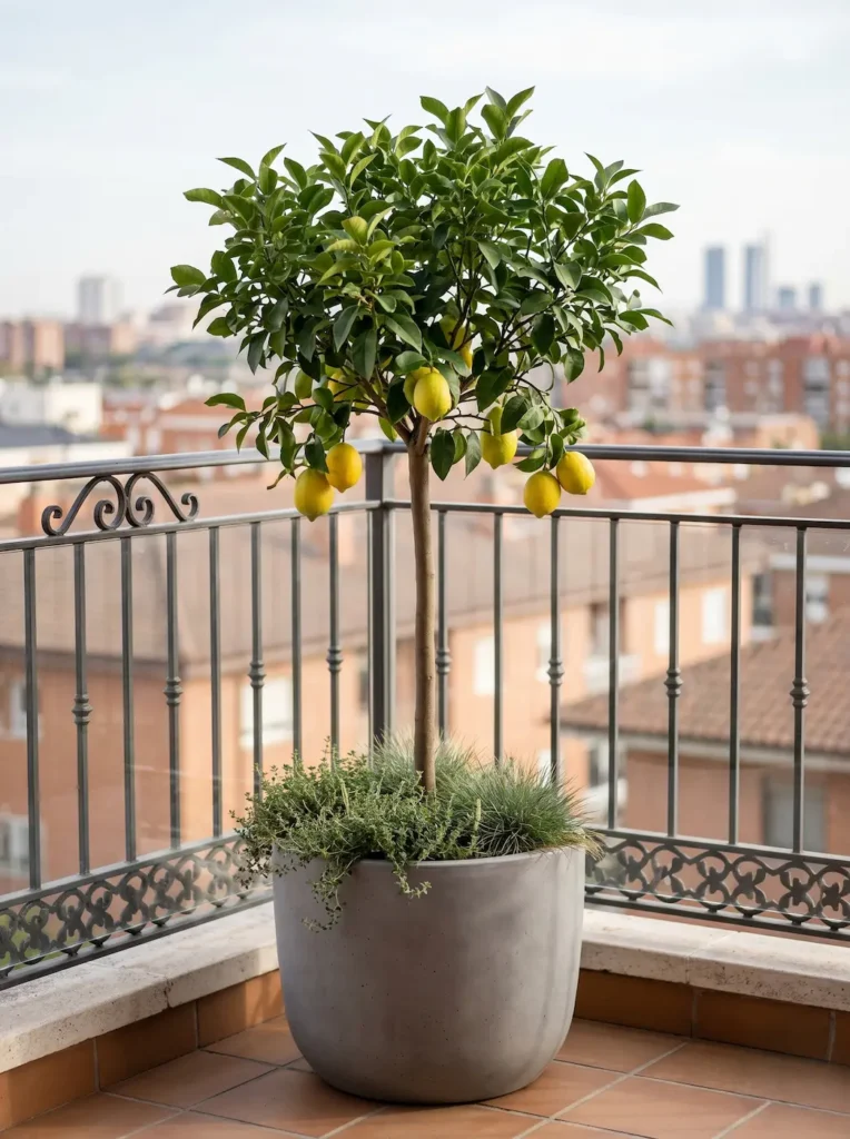 Limonero En Terraza Árboles Para Terraza Especies Ideales Y Cultivo En Maceta