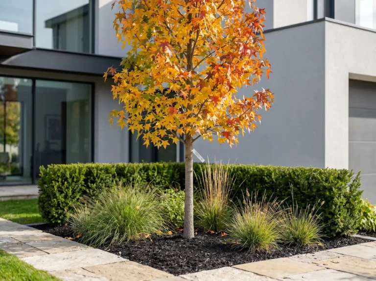 Liquidambar Otoño Cabecera Liquidambar Styraciflua La Arquitectura Cromática Del Paisaje Otoñal