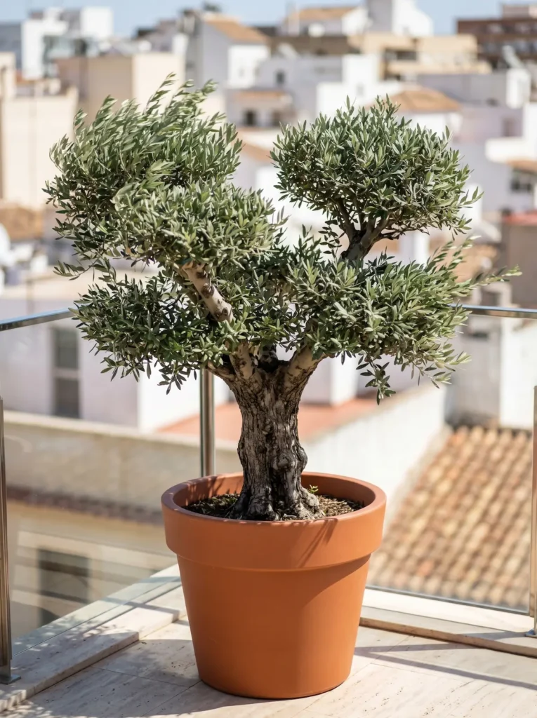 olivo en maceta atico madrid | jardinesconestiloes Olivo En Maceta Atico Madrid El Refugio Elevado La Ingeniería Botánica En Las Alturas