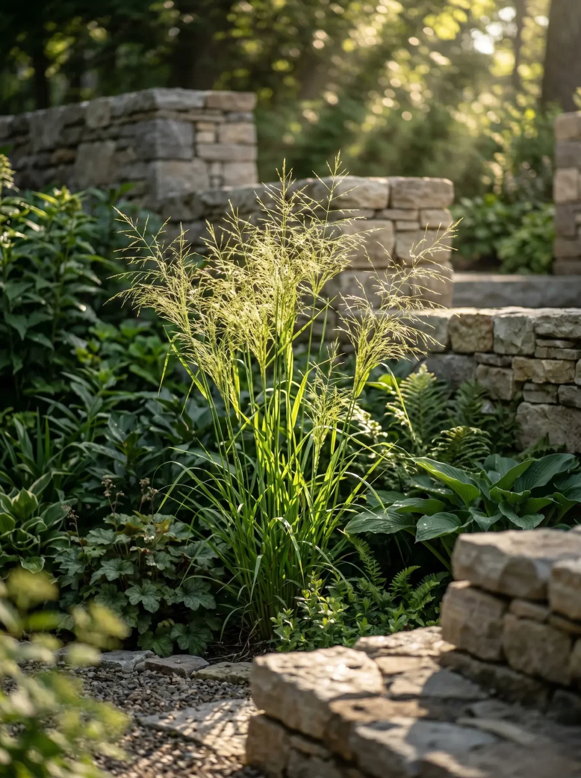 panicum virgatum | jardinesconestiloes Panicum Virgatum La Arquitectura Cinética Dinamismo Y Textura Con Panicum Virgatum
