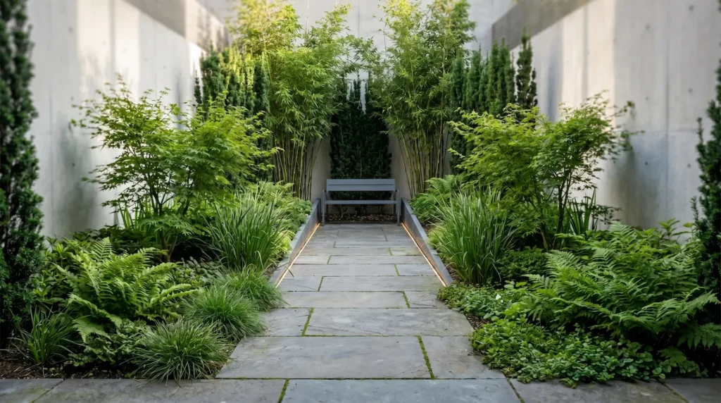 Panoramica Diseño Patio La Arquitectura Del Límite Cómo El Paisajismo De Autor Revaloriza El Espacio Mínimo