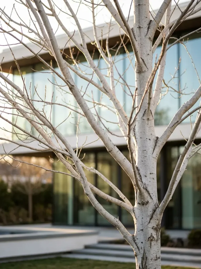 Populus Alba En Invierno La Termodinámica Del Paisaje El Valor Bioclimático De La Especie Caducifolia