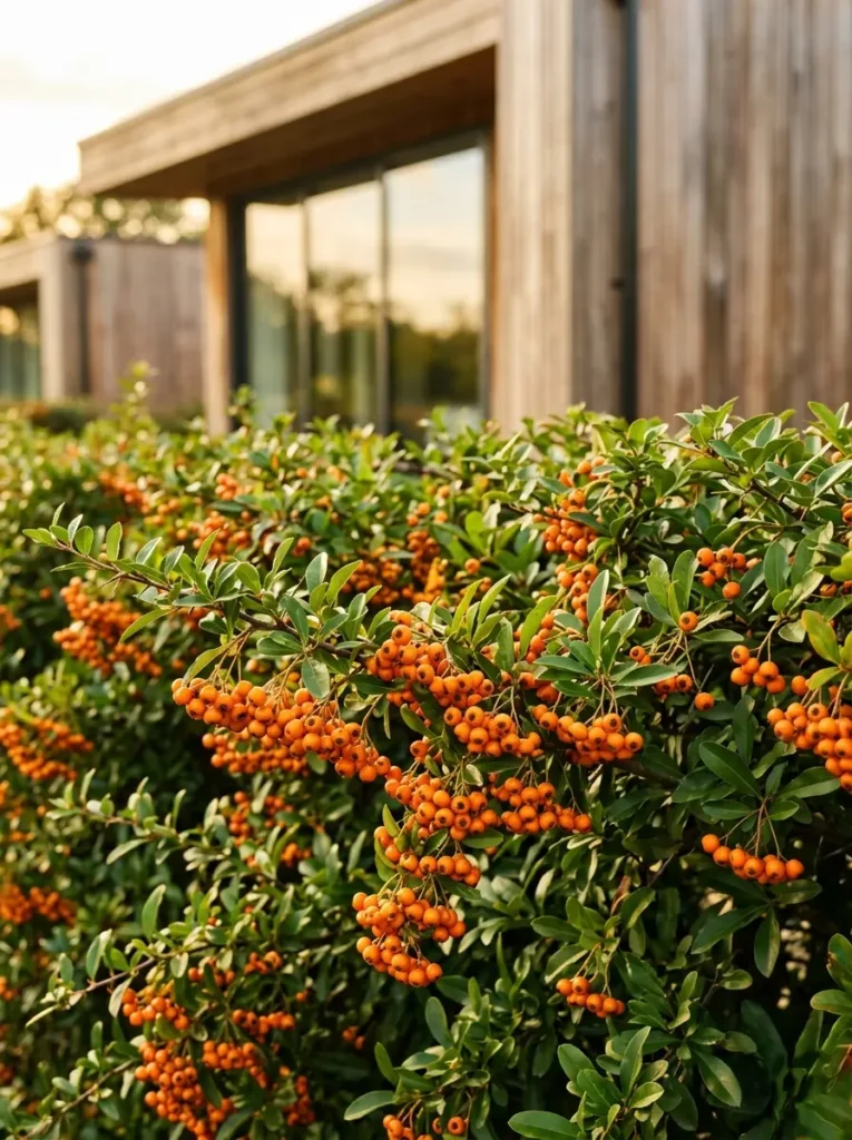 Seto De Pyracantha Diseño De Fronteras Vivas El Seto Como Estructura Espacial