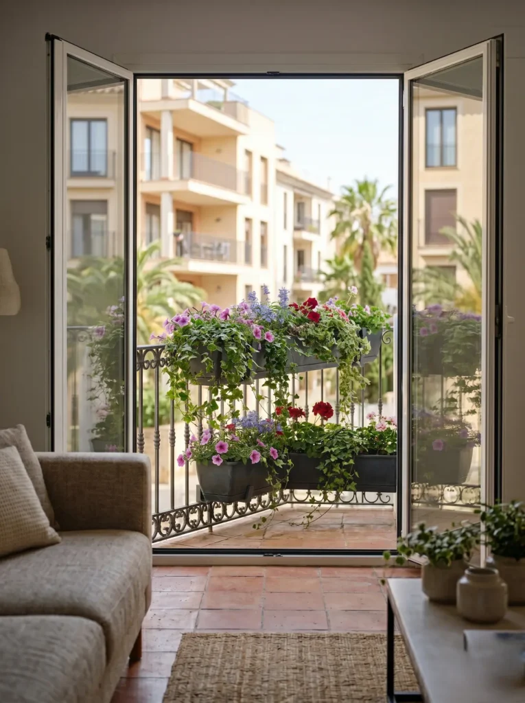 Vista Balcon Desde Salon El Umbral Del Aire Estrategias Para Maximizar El Balcón Urbano