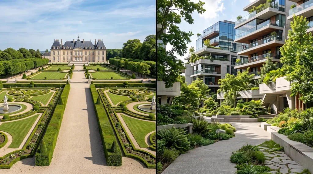jardín clásico formal vs jardín moderno | jardinesconestiloes Jardín Clásico Formal Vs Jardín Moderno Esculpir En Verde La Metamorfosis Histórica Del Paisajista De Jardinero Del Rey a Salvador Urbano