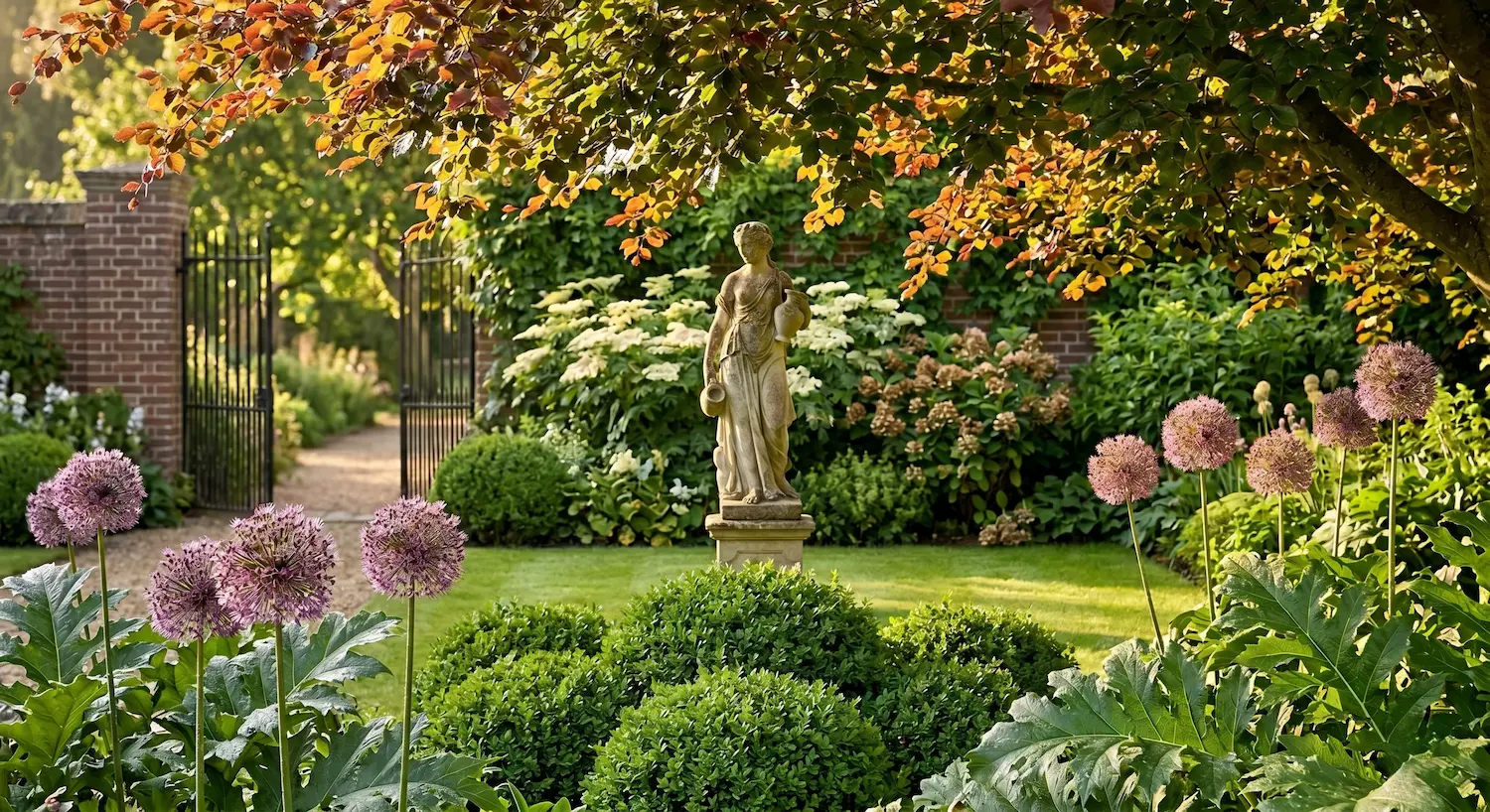 Rincon Jardin Clasico Romantico El Jardín Clásico Romántico Geometría Piedra Y Exuberancia Floral