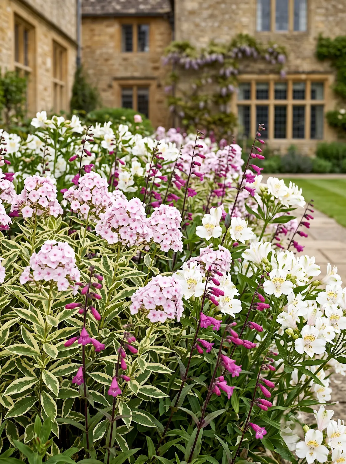 Penstemon y Phlox | jardinesconestiloes Penstemon Y Phlox El Caos Controlado La Tensión Entre El Estilo Cottage Y La Arquitectura Impecable