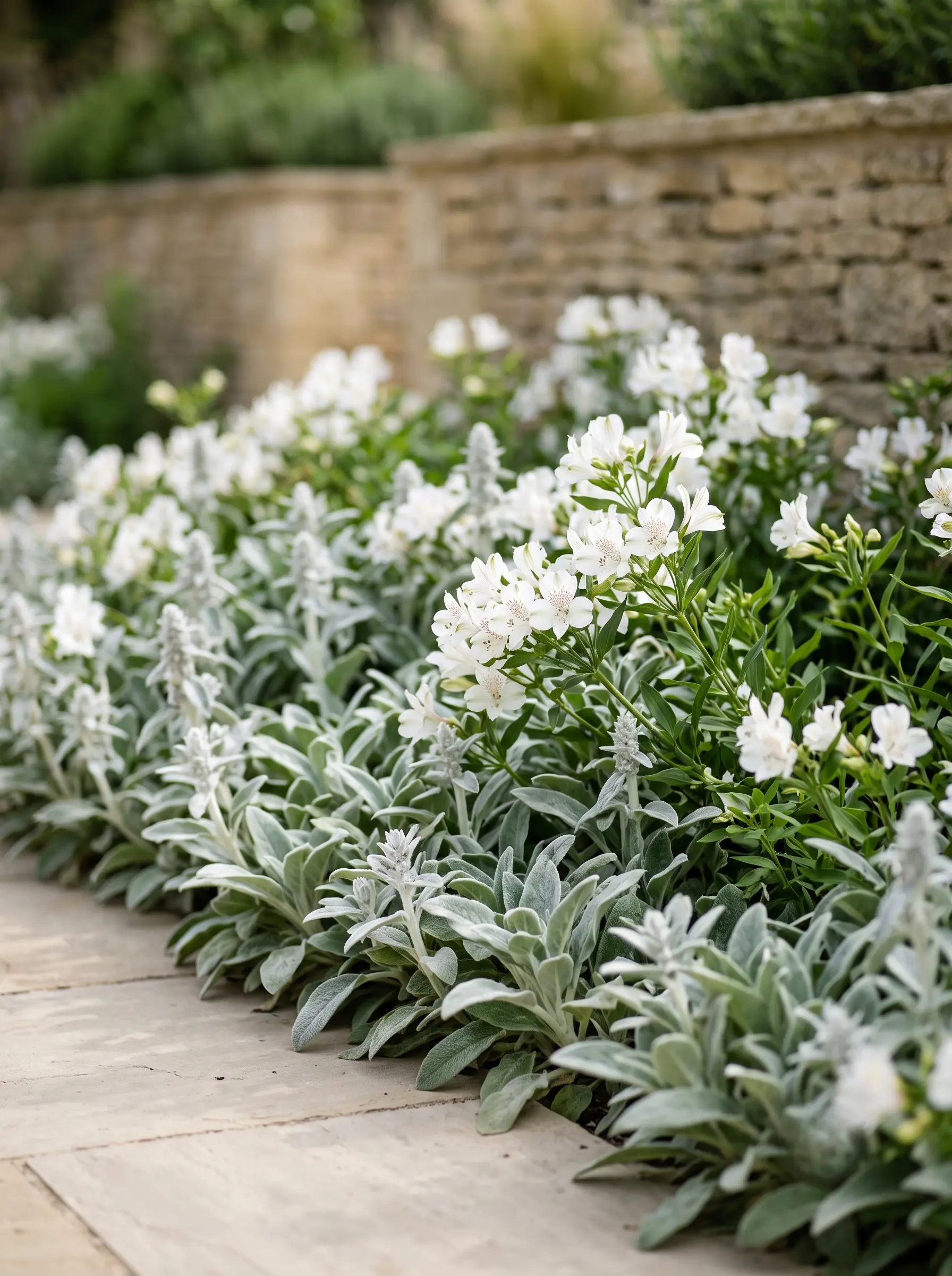 Stachys y Alstroemeria | jardinesconestiloes Stachys Y Alstroemeria El Caos Controlado La Tensión Entre El Estilo Cottage Y La Arquitectura Impecable