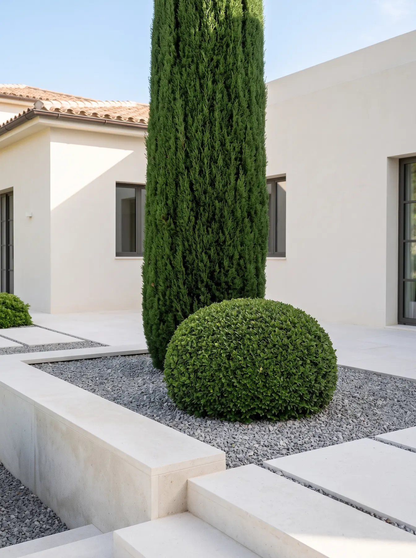 ciprés y lentisco combinacion botanica | jardinesconestiloes Ciprés Y Lentisco Combinacion Botanica Estructura Perenne El Uso Del Ciprés Lentisco Y Phormium En Jardines De Bajo Consumo