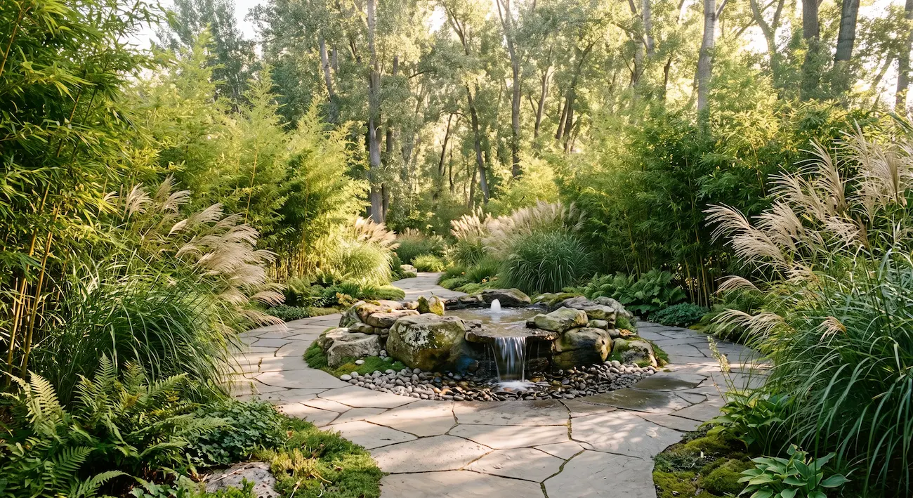 jardin de los sentidos sonido | jardinesconestiloes Jardin De Los Sentidos Sonido Jardín Del Sonido La Cascada El Siseo Y La Arquitectura Acústica