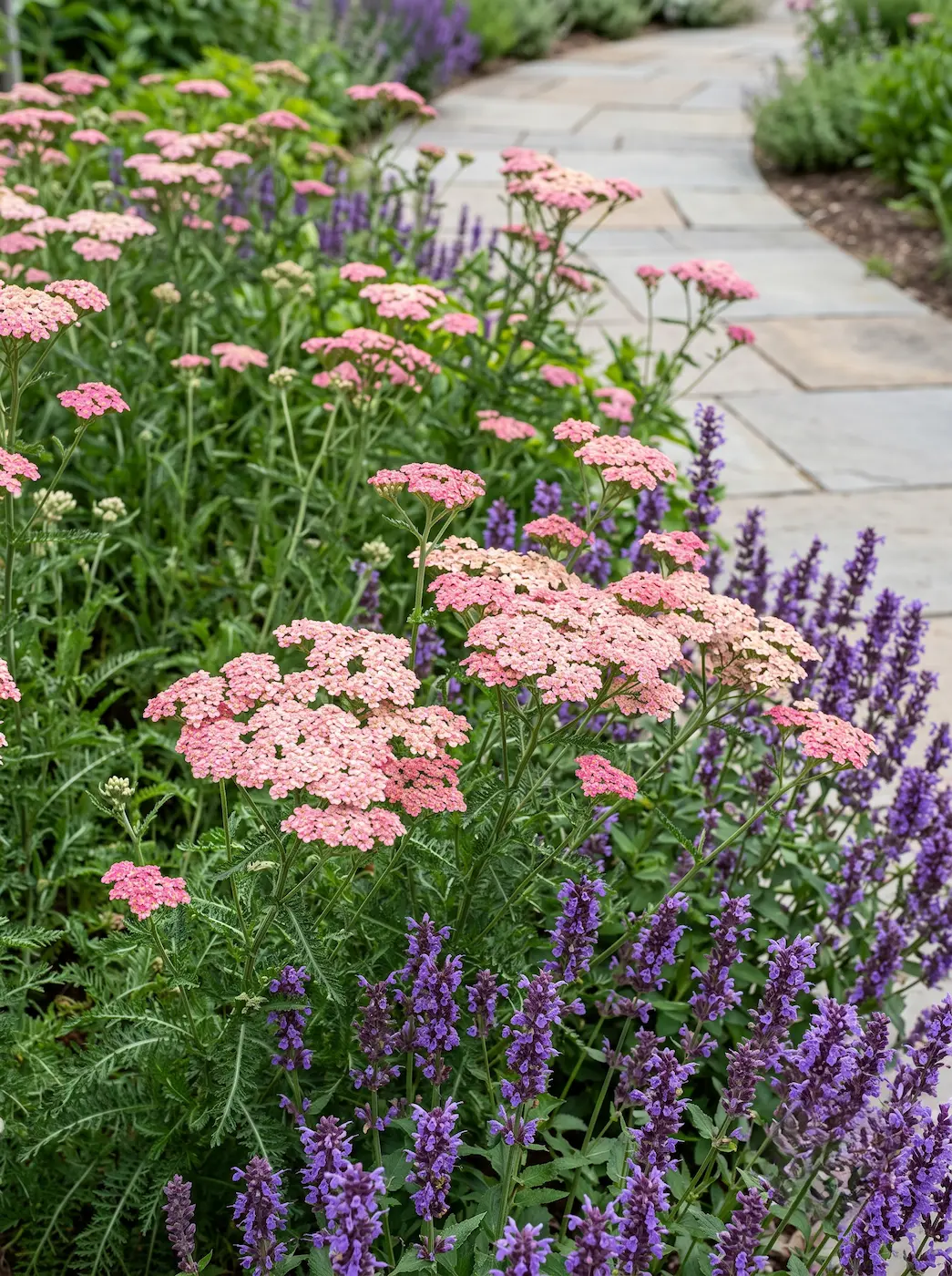 Milenrama Pink Grapefruit Y Agastache Ritmo Vertical Y Aromaterapia El Borde Dinámico Que Sana El Paisaje