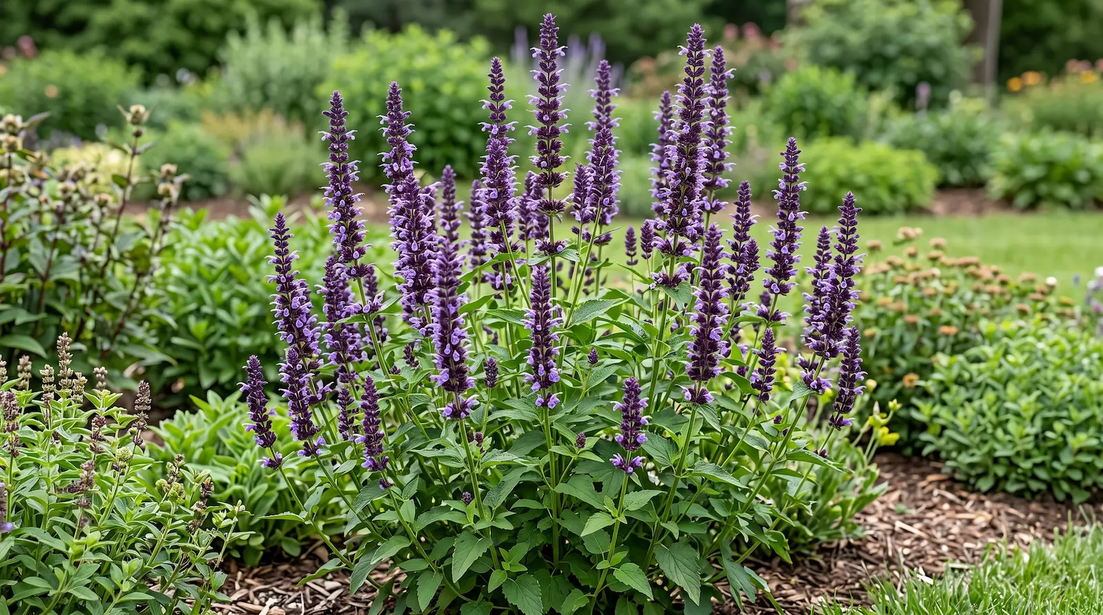 Agastache Black Adder El Pilar Vertical La Revolución Silvestre Agastache Como El Nuevo Pilar Del Paisaje Contemporáneo
