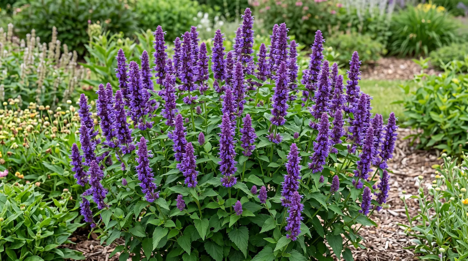 Agastache Blue Boa El Volumen Denso La Revolución Silvestre Agastache Como El Nuevo Pilar Del Paisaje Contemporáneo